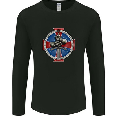 Non Nobis St George Herren Langarm T-Shirt