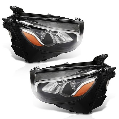 LED Headlight w/o AFS Fit For 2016-2019 Mercedes Benz GLC-Class Left/Right/Pair