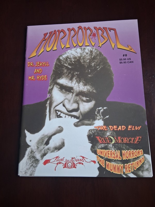 Horror Biz Magazine Issue #8 2003