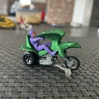 Hot Wheels Redline Rrrumblers bold eagle in Mexico green & purple shades rider