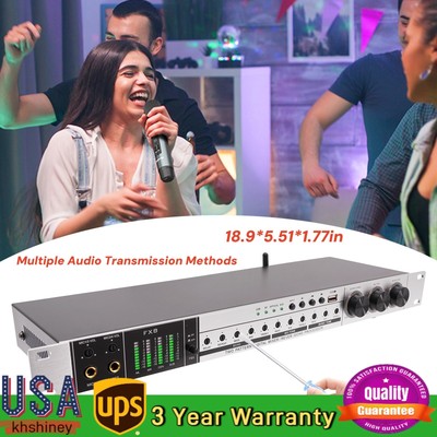 Anti-howling Audio Processor Professional Bluetooth Audio Processor Mixer 25 W