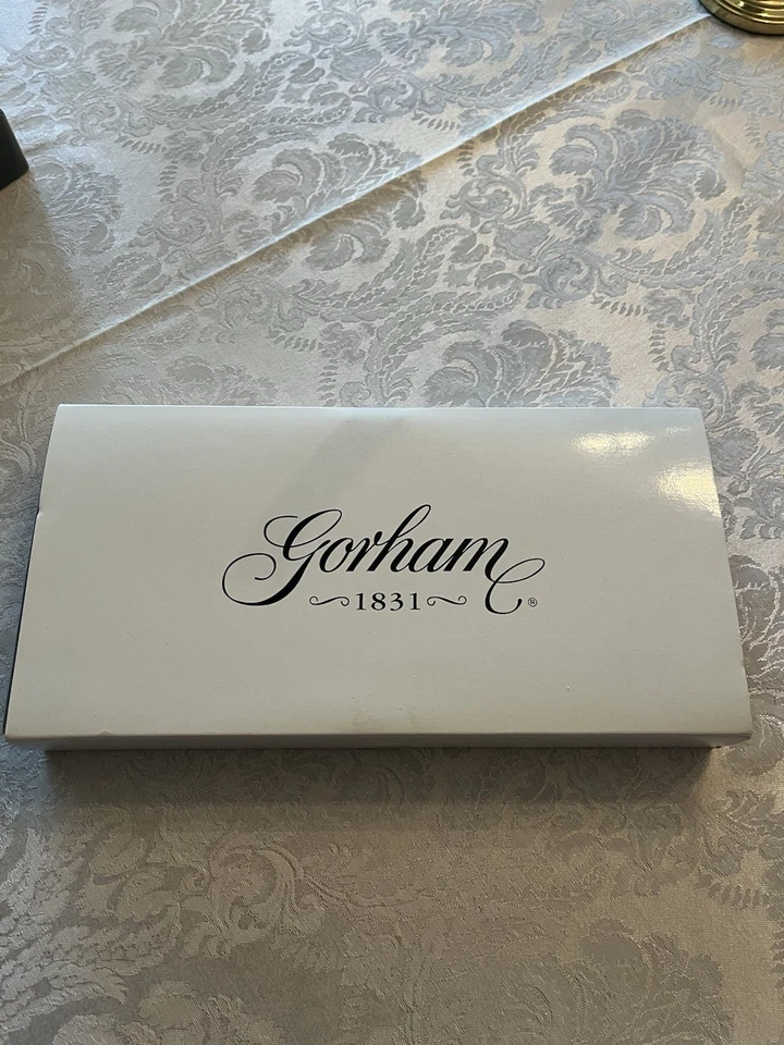 Juego de 4 cuchillos para carne Gorham Meredith nuevos en hermosa caja de terciopelo Foto 2 de 4