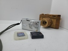 Panasonic Lumix DMC-FX8 5MP Digital Camera Silver Tested