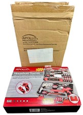 Brand New Apollo 135 Piece Household Tool Kit...