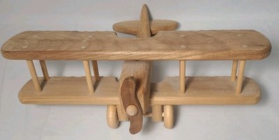Handmade Wooden Airplane Toy Box ~ The Toy Box, Dewitt, Michigan Pre-owned 