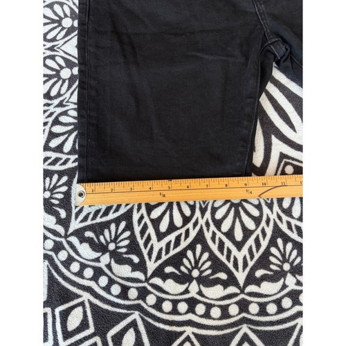 Levi Strauss 502 Black Denim Shorts Mens Size 32 Cotton Zip Fly beach travel - Picture 8 of 8