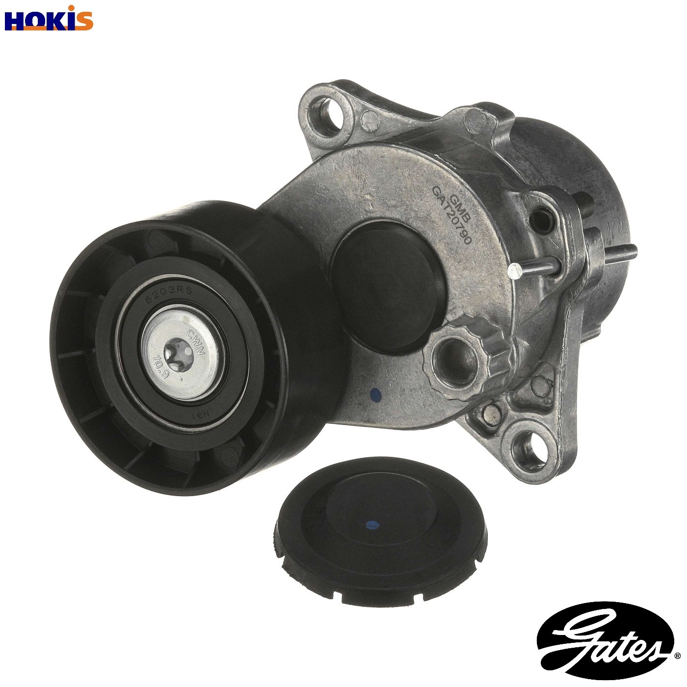 V-Ribbed Belt Tensioner Pulley Belt Drive Fits Mercedes-Benz GATES T39166 - Image 14