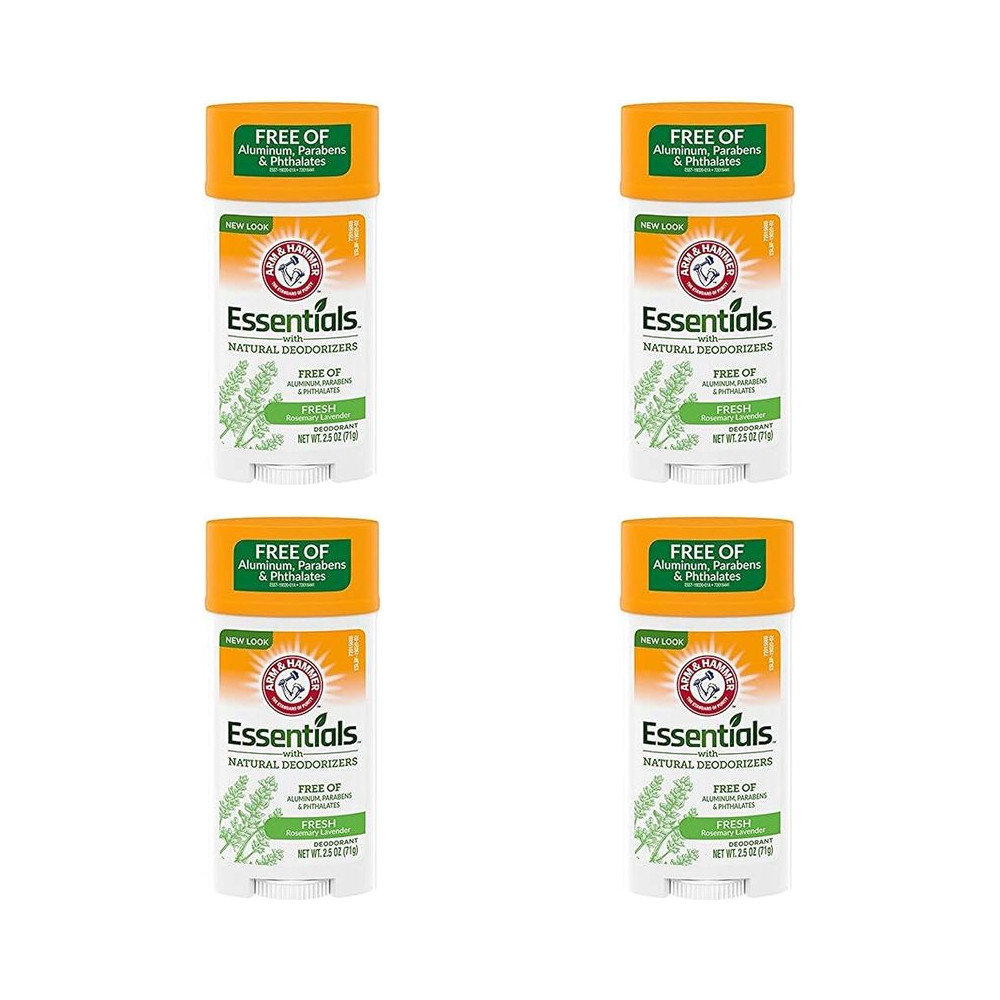 Arm & Hammer Essentials Deodorant with Natural Deodorisers 2.5 oz - Pack of 6 - Image 8