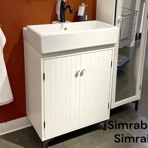 IKEA SILVERÅN  Bathroom Cabinet- 702.679.82 - Sink cabinet with 2 doors - Picture 1 of 3