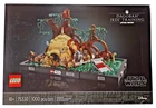 LEGO Star Wars Dagobah Jedi Training Diorama 75330, 1000 Pieces, Yoda, Luke