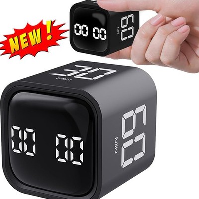 Schwerkraftsensor Flip Cube Timer lange Akkulaufzeit einstellbare Lautstärke
