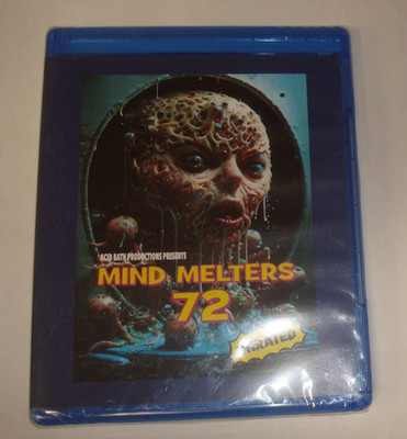 Acid Bath Productions Present Mind Melters 72 Unrated Blu-Ray Disc. NEW & Sealed