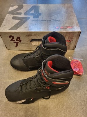 Motorradstiefel TCX Rush Waterproof Stiefel, schwarz, Größe 38, 9505W, Karton