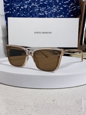 Gentle Monster Brown Lens Brown Frame Sunglasses SOLBEI Size 52-21-145