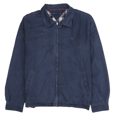 Bomberjacke Herren UK Größe L Tommy Hilfiger Blau
