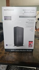 Netgear N600 WiFi Cable Modem Router 802.11n Dual Band Gigabit Model C3700 New 