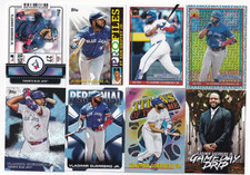 (8) DIFFERENT Vladimir Guerrero Jr 2026 TOPPS SERIES 1 / CELEBRATION INSERT LOT⚾