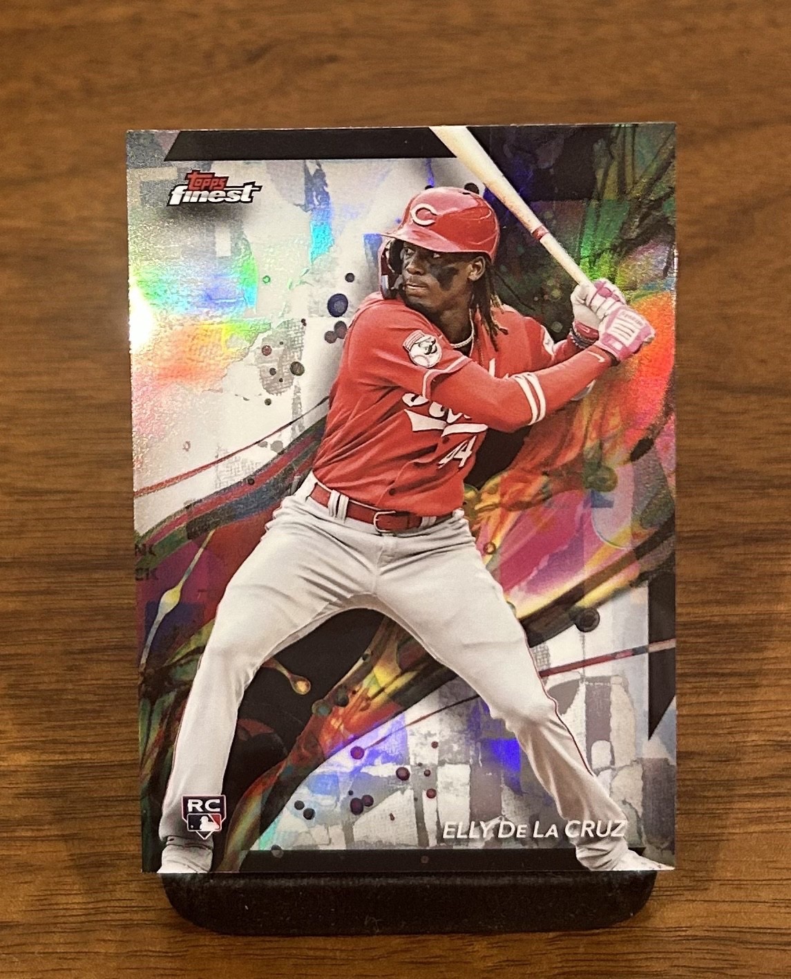 Elly De La Cruz - 2024 Topps Finest Common Refractor Rookie (RC) Reds #64