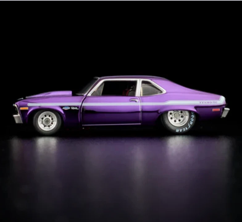 EN STOCK, ¡Listo para enviar! Chevy Nova SS 1972 exclusivo de Hot Wheels RLC Foto 3 de 4