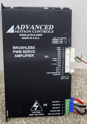 Advanced Motion Controls Brushless PWM Servo Amplifier
