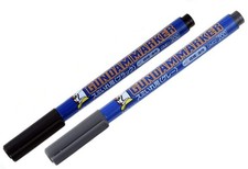 Gundam Gm01 Black Fine Line Gm02 Gray 1 Count Pack of 1 ,