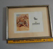Amtsstubenbild o. &auml;. aus den 1940er Jahren - Semperit im Krieg bew&auml;hrt Werbung