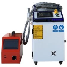 US 3000W RAYCUS Laser Welder Machine 4 in 1 Welding/Cut/ Clean/Weld Seam Clean