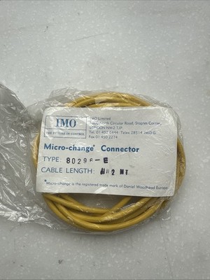 NEW OLD STOCK! CP TECHNOLOGIES 2m GELBE CAT5E PATCHKABEL C5E-YW-20-0 4er Pack