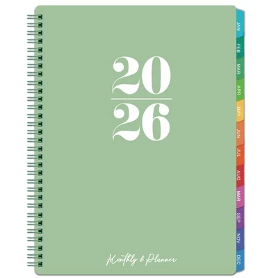 ATTITILL Monthly Planner 2026 - Monthly Planner/Calendar from JAN. 2026 - DEC. 2026, wit
