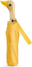 Cute Duck Handle Umbrella - Compact Travel Yellow Duck Head Umbrella Adult Li...