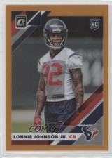 2019 Panini Donruss Optic Rookies Orange Prizm 61/199 Lonnie Johnson Jr #126 z5b