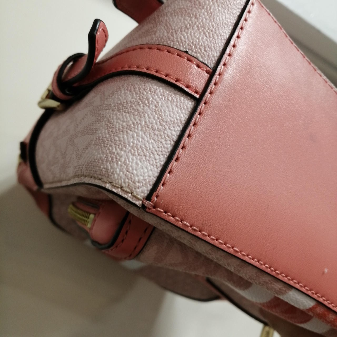 Backpack Model Mk Pattern Coral Pink Michael Kors… - image 6