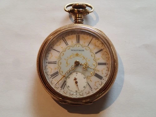 Antique Waltham Pocket Watch, Model 1899, Grade 630, Mfg. 1908, Runs Well!