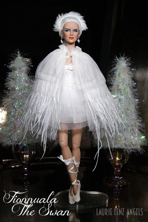 OOAK Tonner Daphne перекрасить reroot одетый лебедь балет кукла Лори Ленц ангелы - Изображение 2 из 4