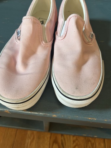 Vans Off-the-Wall Baby Pink Slip On Sneakers | Women’s Size 9.5 - Picture 8 of 8