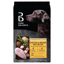 Dry Dog Food Chicken Brown Rice 30 lb Natural Recipe No Corn Wheat Soy