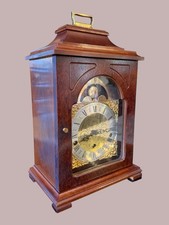 Antique Franz Hermle Westminster Chime Two Jewels 1050 -020 Mantle Clock