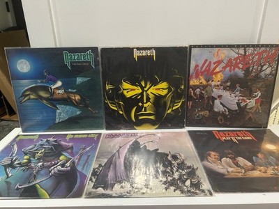 Nazareth Lot Of 6 Vinyl LPs - Hair of the Dog, Fool Circle, No Mean City NM/VG+