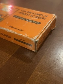 Excellent Nintendo DONKEY KONG DK-52 Game & Watch Multi Screen 1982 CIB Tested 