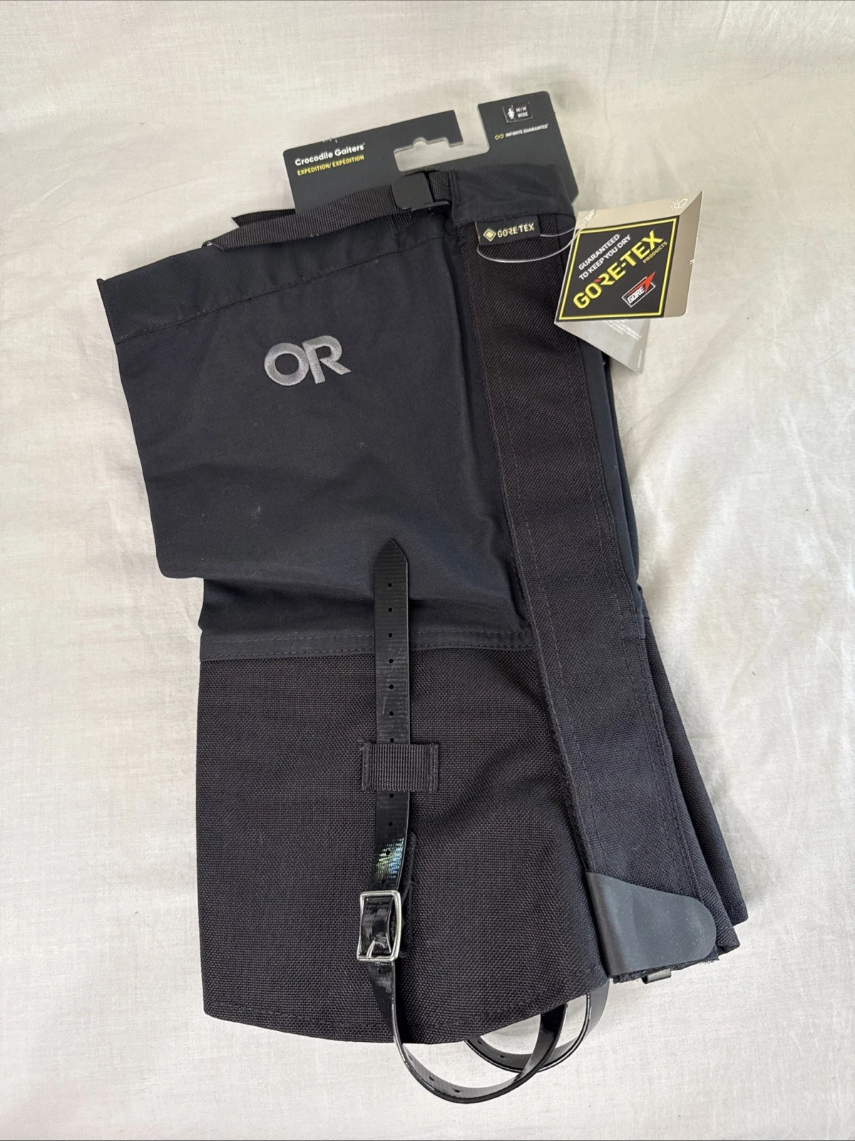 Outdoor Research Crocodile Gaiters Women’s Wide Medium GTX - New with Tags
Opens in a new window or