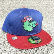 Philadelphia Phillies MLB New Era Phillie Phanatic Batting Practice Hat Sz 7 5/8