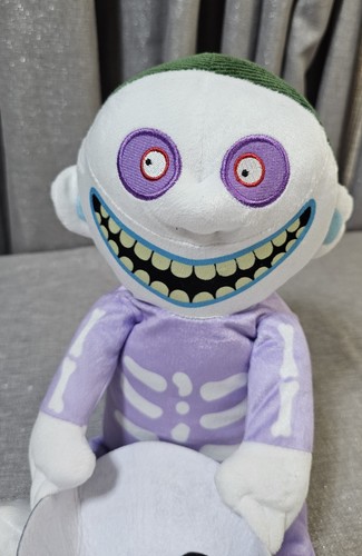 Nightmare Before Christmas "This is Halloween" Singing Skeleton Kid Plush Shelf - Picture 3 of 9