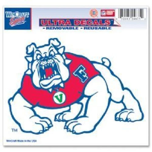 Fresno State Bulldogs Vinyl Mascot Decal Sticker Officially Licensed - Hong Kong Fresno State Bulldogs Vinyl Mascot Decal Sticker Officially Licensed - Hong Kong