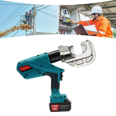 #ad #ad 18v Electric Hydraulic Plier 120kn Force 13 Dies Cordless For Electrical Work $469.88