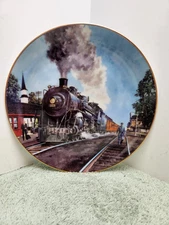 The Panama Limited Great American Trains Plate Passenger Station by Jim Deneen