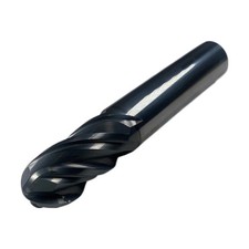 ATS 2061-5000 1/2x1x3 in 4-Flute AlTiN Carbide Ball End Mill