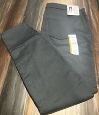 Time And Tru TT Core Jegging Charcoal Grey Heather High Rise Skinny Cotton L