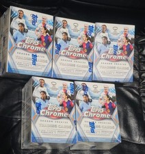 2024-25 Topps Chrome UEFA Women's Soccer Champions League Blaster Box! 5 Box NEW