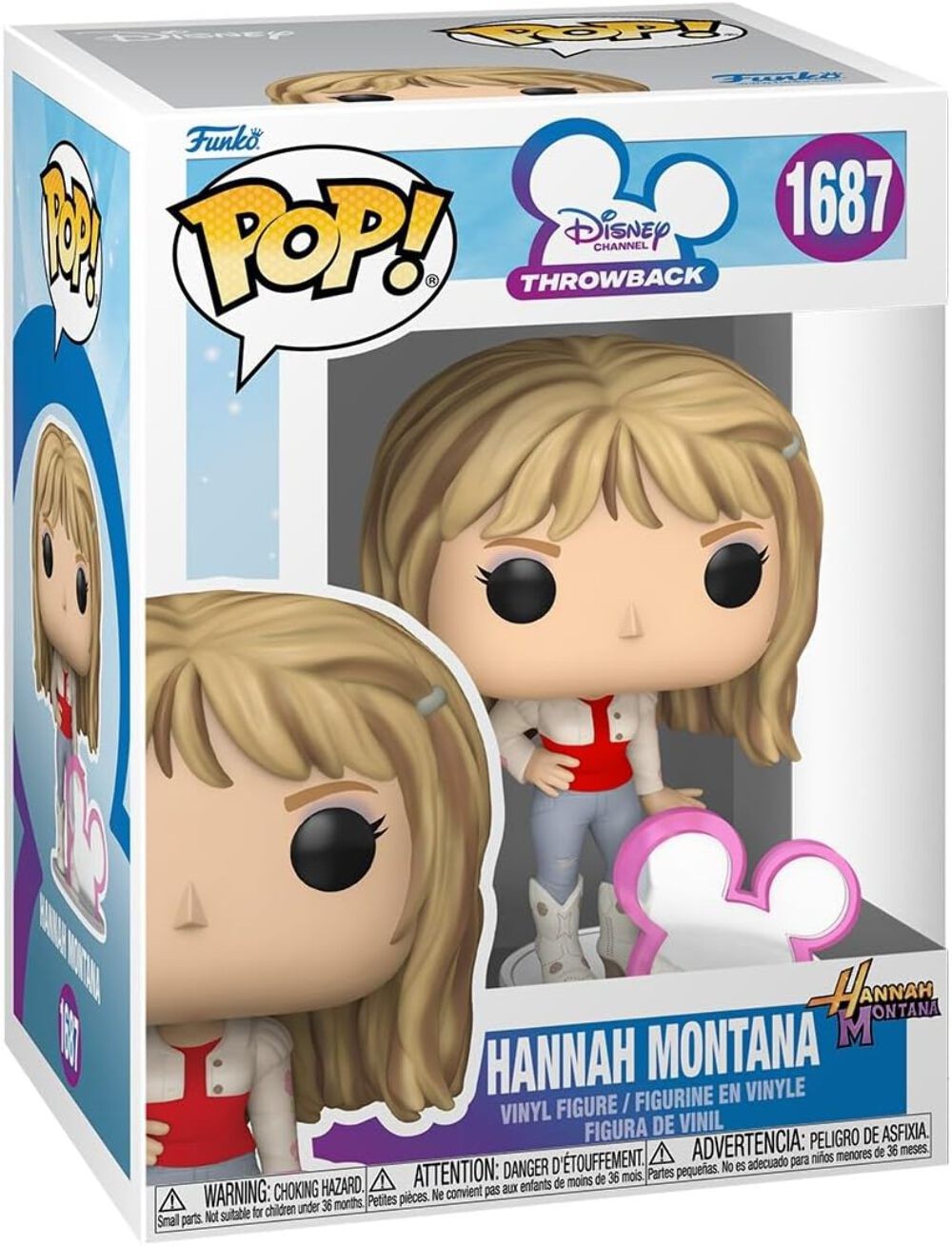 Hannah Montana - With Mickey Logo - #1687 - Disney - Funko Pop!