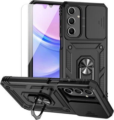 For Samsung Galaxy A16 5G Case with Camera Lens Cover HD Screen Protector, Dual